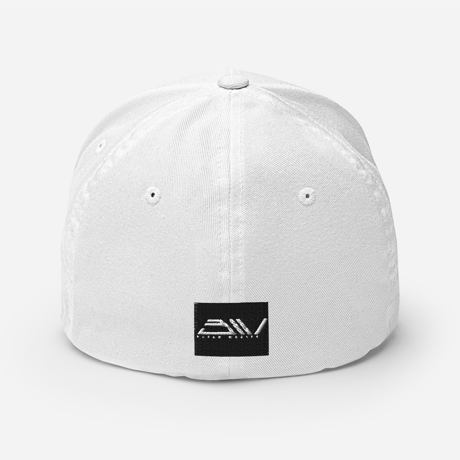 White Structured Twill Cap